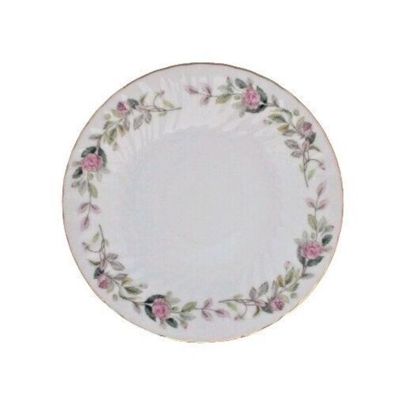 Vintage Creative Regency Rose  6" Saucers lot of 8 - Picture 9 of 11